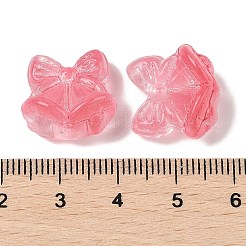 Transparent Spray Paint Glass Beads&nbsp;GLAA-Z011-06G