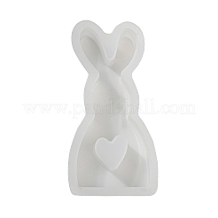 Rabbit Shape DIY Display Decoration Silhouette Silicone Molds&nbsp;LS-DIY-K073-08C