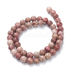 Natural Maifanite/Maifan Stone Beads Strands&nbsp;G-P451-01A-A