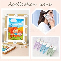 32Pcs 8 Styles Funny Opaque Resin Cabochons&nbsp;RESI-YW0005-94