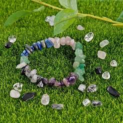 60G 4 Style Natural Mixed Gemstone Chip Beads&nbsp;G-FS0001-44
