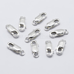 925 Sterling Silver Lobster Claw Clasps&nbsp;X-STER-K167-075E-S