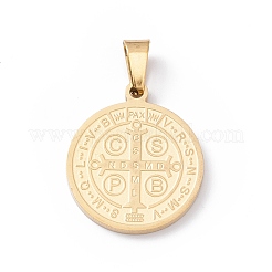 Ion Plating(IP) 304 Stainless Steel Pendants&nbsp;STAS-C057-01G