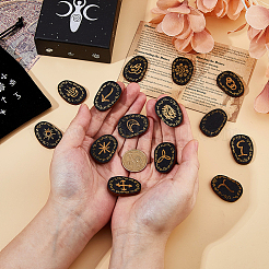 Wood Witch Runes&nbsp;AJEW-DC0002-03
