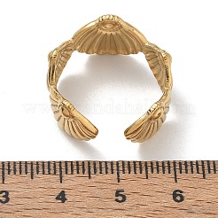 304 Stainless Steel Cuff Open Ring Setting&nbsp;SA-CBA37BC-08C-G