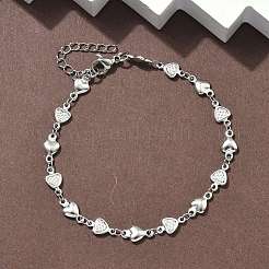 304 Stainless Steel Link Bracelets&nbsp;BJEW-Z132-01P