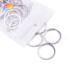 304 Stainless Steel Split Key Rings&nbsp;STAS-PH0005-01