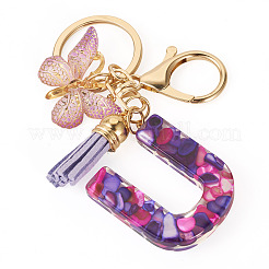 Resin Butterfly Pendant Keychains&nbsp;KEYC-TAC0034-03U