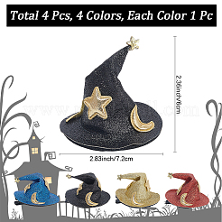 3pcs 3 Colors Halloween Imitation Leather Hair Accessories&nbsp;PHAR-CL0001-01