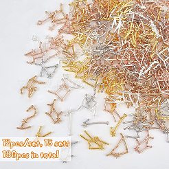 15 Sets 5 Style Eco-Friendly Alloy Cabochons&nbsp;DIY-OC0006-53