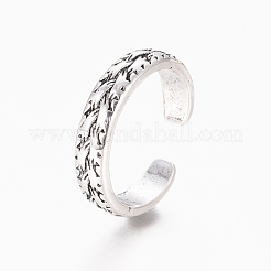 Brass Cuff Toe Rings&nbsp;RJEW-G100-12A