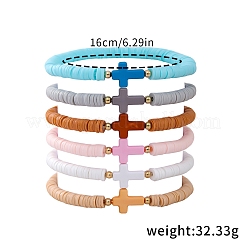 6Pcs Vibrant Boho Beaded Bracelet Set&nbsp;PW-WGC0643-01