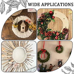 4Pcs Unfinished Wood Wreath Frames&nbsp;TOOL-SP0001-07A
