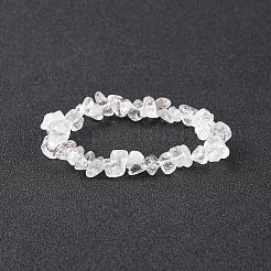 水晶チップは、ブレスレットを伸ばす  内径：2-1/8~2-1/4インチ（5.3~5.6cm）&nbsp;BJEW-JB01308-07