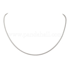 2.5MM 304 Stainless Steel Wheat Chain Necklaces&nbsp;NJEW-JN05718