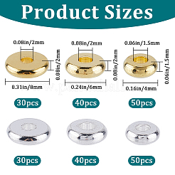 Flat Round Brass Spacer Beads&nbsp;KK-SP0002-27