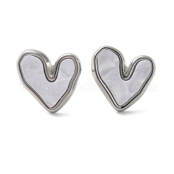 Non-Tarnish 304 Stainless Steel Stud Earrings&nbsp;EJEW-U001-05P-04