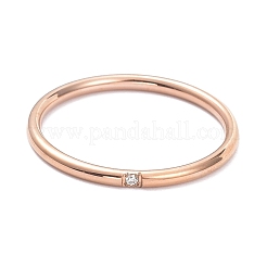 Ion Plating(IP) 304 Stainless Steel Finger Rings&nbsp;RJEW-J071-09-RG