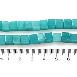 Natural Dyed White Jade Beads Strands&nbsp;G-Q008-C01-01D