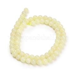 Natural New Jade Beads Strands&nbsp;GG-CBA792A-C01-6mm