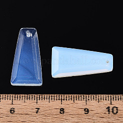 オパールペンダント  ファセット台形チャーム  24.5~25.5x12.5~13.5x3.5~4.5mm  穴：1~1.2mm&nbsp;G-Q601-10H