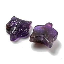 Natural Amethyst Pendants&nbsp;G-M417-07C