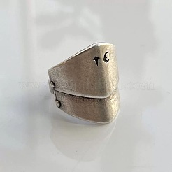Alloy Cuff Open Rings&nbsp;WG34695-01