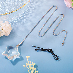 Star Glass Ceiling Fan Pull Chain Extenders&nbsp;HJEW-TAC0139