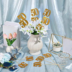 12Pcs Paper Cake Label&nbsp;AJEW-SP0004-14