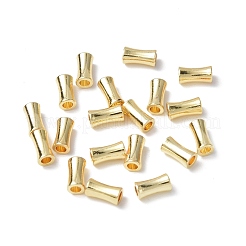 真鍮ビーズ  カドミウムフリー＆ニッケルフリー＆鉛フリー  竹の棒  18KGP本金メッキ  6x3mm  穴：1.6mm&nbsp;KK-P223-18G