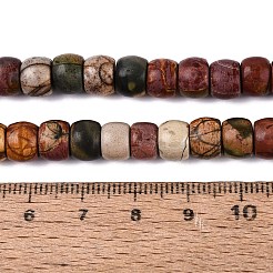 Natural Picasso Jasper/Polychrome Jasper Beads Strands&nbsp;G-Q616-02A-06