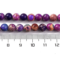 Dyed Natural Regalite/Imperial Jasper/Sea Sediment Jasper Beads Strands&nbsp;G-B124-C02-09