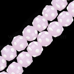 Baking Paint Glass Beads Strands&nbsp;LAMP-F032-02A