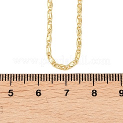 2MM Brass Mariner Link Chain Necklaces for Men Women&nbsp;NJEW-L012-07G