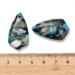 Dyed Natural Imperial Jasper Pendants&nbsp;G-H355-02A