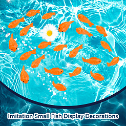36Pcs 3 Styles Fish Resin Ornaments&nbsp;RESI-CN0001-03