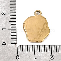 303 Stainless Steel Enamel Pendants&nbsp;SA-CBA9D90-02G-03