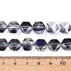 Electroplate Glass Beads Strands&nbsp;EGLA-T021-21I
