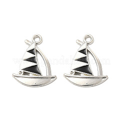 Alloy Enamel Pendant Rhinestone Settings&nbsp;ENAM-B050-14P