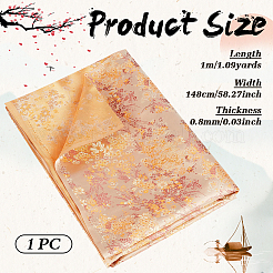 Chinese-style Flower Pattern Polyester Fabric for Clothing & Home Decor&nbsp;DIY-WH0622-735C