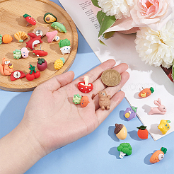 Autumn Theme Iron Push Pins&nbsp;AJEW-BC0004-35