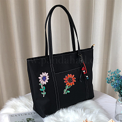 6Pcs 6 Style Sunflower Pattern Felt Ornament Accessories&nbsp;PATC-FG0001-26