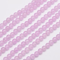 Natural & Dyed Malaysia Jade Bead Strands&nbsp;G-A146-4mm-A17