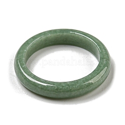 天然ジェダイトの指輪  内径：19mm  4mm&nbsp;RJEW-H222-01C