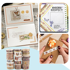 20pcs 5 Styles Scrapbooking Stickers&nbsp;DIY-TAC0029-03C