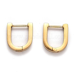 304 Stainless Steel Huggie Hoop Earrings&nbsp;STAS-J033-12A-G