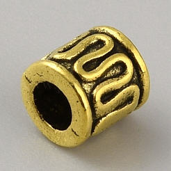 Tibetan Style Alloy Beads&nbsp;PALLOY-WH0108-15B-AG