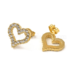 PVD Vacuum Plating 304 Stainless Steel Stud Earring&nbsp;EJEW-C099-05G