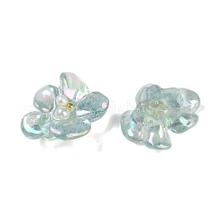 AB Color Transparent Epoxy Resin & ABS Pearl Decoden Cabochons&nbsp;CRES-S367-18C