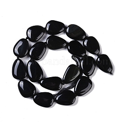 Natural Black Gemstone Beads Strands&nbsp;G-Q164-C01-01